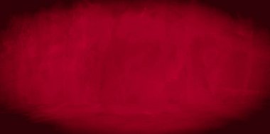 Eski duvar dokusu çimento kırmızı arkaplan soyut koyu renk tasarımı beyaz eğimli arkaplan ile aydınlıktır.