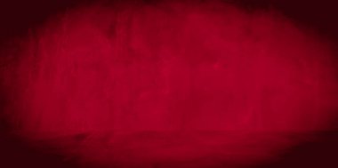 Eski duvar dokusu çimento kırmızı arkaplan soyut koyu renk tasarımı beyaz eğimli arkaplan ile aydınlıktır.