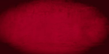 Eski duvar dokusu çimento kırmızı arkaplan soyut koyu renk tasarımı beyaz eğimli arkaplan ile aydınlıktır.