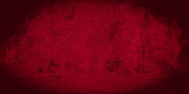 Eski duvar dokusu çimento kırmızı arkaplan soyut koyu renk tasarımı beyaz eğimli arkaplan ile aydınlıktır.