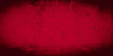 Eski duvar dokusu çimento kırmızı arkaplan soyut koyu renk tasarımı beyaz eğimli arkaplan ile aydınlıktır.