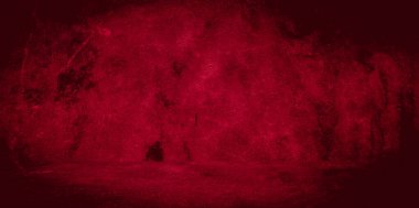 Eski duvar dokusu çimento kırmızı arkaplan soyut koyu renk tasarımı beyaz eğimli arkaplan ile aydınlıktır.