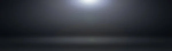 Abstract luxury blur dark grey and black gradient, used as background studio wall for display your products. — Stock Photo, Image