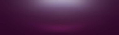 Stüdyo Arkaplan Konsepti - ürün için soyut boş ışık gradyanı mor stüdyo odası arka planı. Düz Stüdyo arkaplanı.