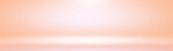 粉刷美丽桃粉红天空温暖色调背景的抽象模糊设计为横幅、幻灯等 — 图库照片