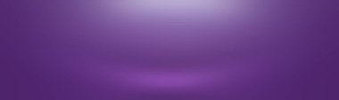 Stüdyo Arkaplan Konsepti - ürün için soyut boş ışık gradyanı mor stüdyo odası arka planı. Düz Stüdyo arkaplanı.