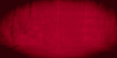 Eski duvar dokusu çimento kırmızı arkaplan soyut koyu renk tasarımı beyaz eğimli arkaplan ile aydınlıktır.