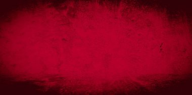 Eski duvar dokusu çimento kırmızı arkaplan soyut koyu renk tasarımı beyaz eğimli arkaplan ile aydınlıktır.