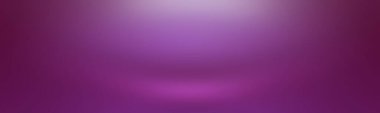 Stüdyo Arkaplan Konsepti - ürün için soyut boş ışık gradyanı mor stüdyo odası arka planı. Düz Stüdyo arkaplanı.