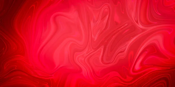 Pintura Cor Coral Misto Abstrato Criativo Com Efeito Mármore Panorama — Fotografia de Stock