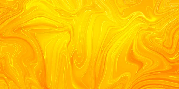 抽象橙色油漆背景 带大理石图案的丙烯酸纹理 — 图库照片