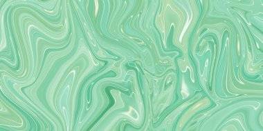 Şeffaf yeşil yaratıcılık, modern sanat. Mürekkep renkleri inanılmaz derecede parlak, aydınlık, şeffaf, serbest akış ve çabucak kurudur. Doğal model, lüks. Soyut sanat eseri, moda tarzı.