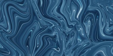 Mermer mavisi soyut arkaplan. Sıvı mermer desen