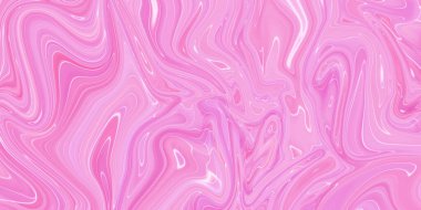 Mermer girdaplar ya da agat dalgaları. Pembe renkli sıvı mermer dokusu. Duvar kağıtları, posterler, kartlar, davetiyeler, web siteleri için soyut resim arka planı. Akışkan sanat.