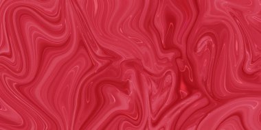 Mermer efektli, yaratıcı, soyut, karışık mercan rengi boya, panorama.