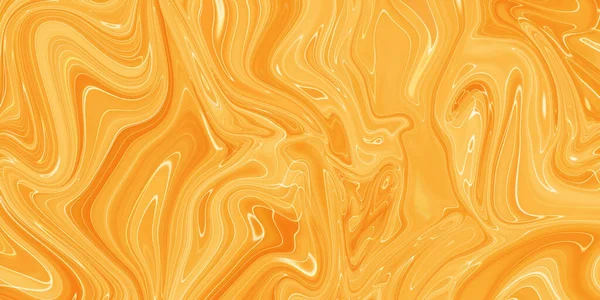 Astratto Sfondo Vernice Arancione Texture Acrilica Con Motivo Marmo — Foto Stock
