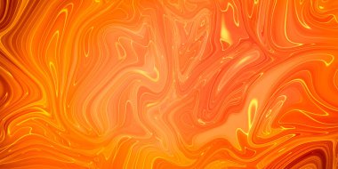 Soyut Turuncu boya arka plan. Mermer desenli akrilik doku.