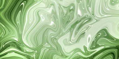 Şeffaf yeşil yaratıcılık, modern sanat. Mürekkep renkleri inanılmaz derecede parlak, aydınlık, şeffaf, serbest akış ve çabucak kurudur. Doğal model, lüks. Soyut sanat eseri, moda tarzı.