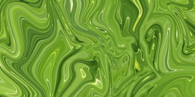 Şeffaf yeşil yaratıcılık, modern sanat. Mürekkep renkleri inanılmaz derecede parlak, aydınlık, şeffaf, serbest akış ve çabucak kurudur. Doğal model, lüks. Soyut sanat eseri, moda tarzı.