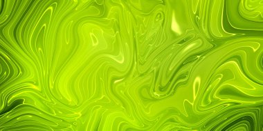 Şeffaf yeşil yaratıcılık, modern sanat. Mürekkep renkleri inanılmaz derecede parlak, aydınlık, şeffaf, serbest akış ve çabucak kurudur. Doğal model, lüks. Soyut sanat eseri, moda tarzı.