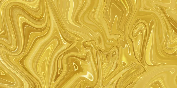 Жовта Золота Олія Фарбують Абстрактний Фон Масляна Фарба Жовта Золота — стокове фото