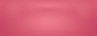 Soyut boş açık pembe stüdyo odası arka planı, ürün gösterimi, afiş, şablon için montaj olarak kullan