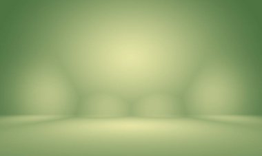 Soyut bulanık yeşil gradyan stüdyosu arka plan, web sitesi şablonu, çerçeve, iş raporu olarak kullanılabilir.