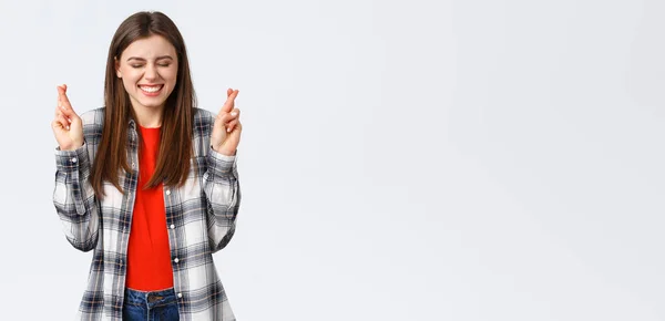 Estilo Vida Emociones Diferentes Concepto Actividades Ocio Emocionado Joven Feliz —  Fotos de Stock