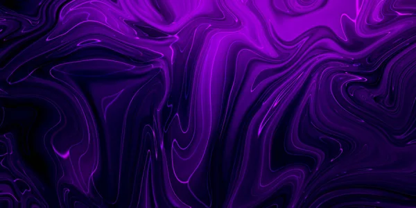 Жидкая Фиолетовая Живопись Цветной Фон Цветными Всплесками Пайетками Современное Искусство — стоковое фото