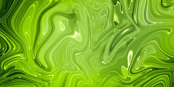 Transparente Criatividade Verde Arte Moderna Cores Tinta São Incrivelmente Brilhantes — Fotografia de Stock