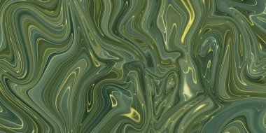 Şeffaf yeşil yaratıcılık, modern sanat. Mürekkep renkleri inanılmaz derecede parlak, aydınlık, şeffaf, serbest akış ve çabucak kurudur. Doğal model, lüks. Soyut sanat eseri, moda tarzı.