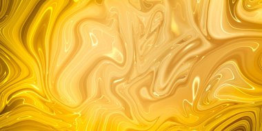 Sarı ve altın rengi yağlı boya soyut bir arkaplan. Yağlı boya sarı ve arka plan için altın yağlı boya. Sarı ve altın mermer desenli soyut arkaplan.