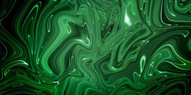 Şeffaf yeşil yaratıcılık, modern sanat. Mürekkep renkleri inanılmaz derecede parlak, aydınlık, şeffaf, serbest akış ve çabucak kurudur. Doğal model, lüks. Soyut sanat eseri, moda tarzı.