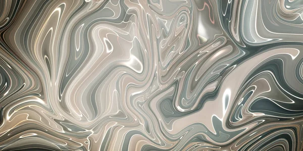 Abstracte Marmeren Textuur Zwart Met Witte Achtergrond Vloeibare Aquareltechniek — Stockfoto