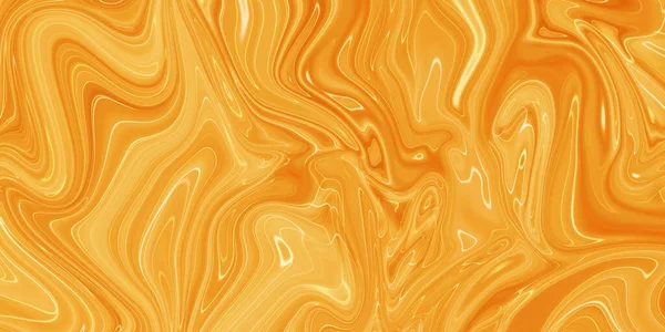 Абстрактный Оранжевый Фон Акриловая Текстура Мраморным Узором — стоковое фото