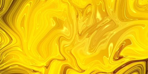 Żółte Złote Farby Olejne Abstrakcyjne Tło Farba Olejna Żółty Złoty — Zdjęcie stockowe