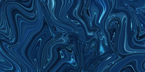 Fondo Abstracto Azul Mármol Patrón Mármol Líquido — Foto de Stock