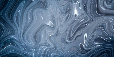 Mermer mavisi soyut arkaplan. Sıvı mermer desen