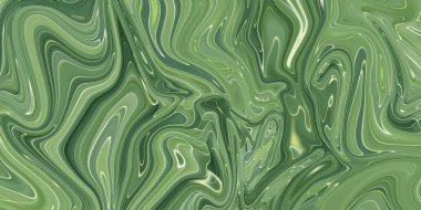 Şeffaf yeşil yaratıcılık, modern sanat. Mürekkep renkleri inanılmaz derecede parlak, aydınlık, şeffaf, serbest akış ve çabucak kurudur. Doğal model, lüks. Soyut sanat eseri, moda tarzı.