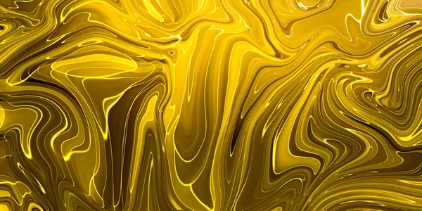 Gele Gouden Olieverf Abstracte Achtergrond Olieverf Geel Goud Olieverf Voor — Stockfoto