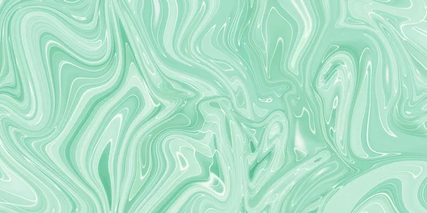 Trasparente Creatività Verde Arte Moderna Colori Dell Inchiostro Sono Incredibilmente — Foto Stock