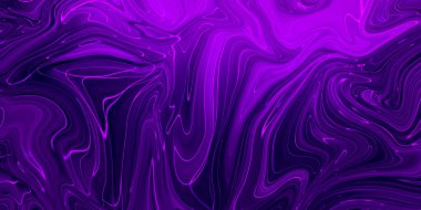 Sıvı mor resim, soyut renkli arkaplan renk sıçrama ve boya, modern sanat.