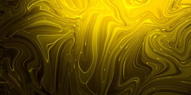 Sarı ve altın rengi yağlı boya soyut bir arkaplan. Yağlı boya sarı ve arka plan için altın yağlı boya. Sarı ve altın mermer desenli soyut arkaplan.