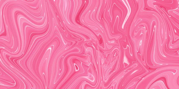 Swirls of marble or the ripples of agate. Liquid marble texture with pink colors. Abstract painting background for wallpapers, posters, cards, invitations, websites. Fluid art.