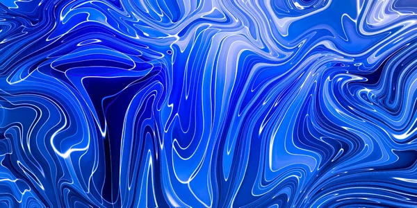 Fondo Abstracto Azul Mármol Patrón Mármol Líquido — Foto de Stock