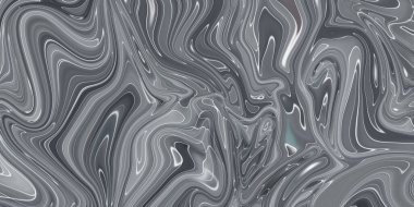 Soyut mermer dokusu. Siyah-beyaz gri arka plan. El yapımı teknik..