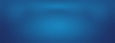 Siyah vignette Stüdyosu ile soyut Koyu Mavi arka plan, iş raporu, dijital, web sitesi şablonu, arkaplan