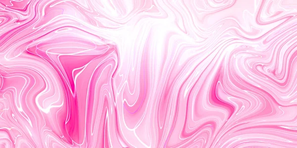 Wiry Marmuru Lub Fale Agatu Płynna Marmurowa Faktura Różowych Kolorach — Zdjęcie stockowe