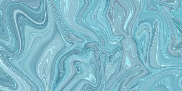 Marmorerad Blå Abstrakt Bakgrund Flytande Marmormönster — Stockfoto