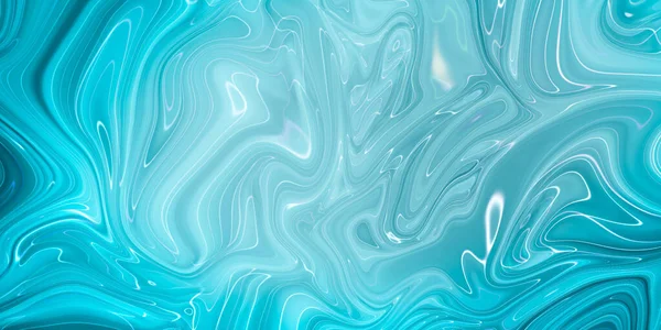 Marmorierter Blauer Abstrakter Hintergrund Flüssiges Marmormuster — Stockfoto